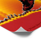 Poster Joueurs de guitare de la série spatiale (Coin)