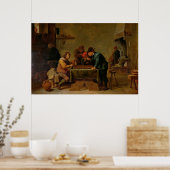 Poster Joueurs de jacquet, c.1640-45 (Cuisine)