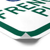 Poster Joueurs Français Horn Parking (Coin)