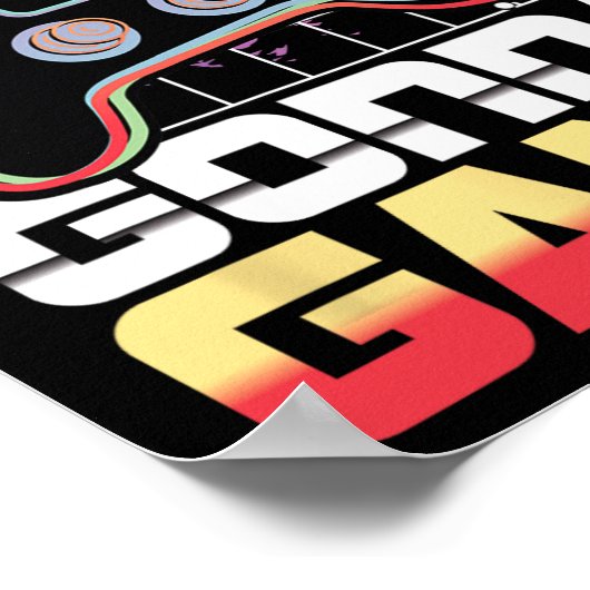 Poster Joueurs Gonna Jeu Vidéo Joueur Jouer Drôle (Coin)