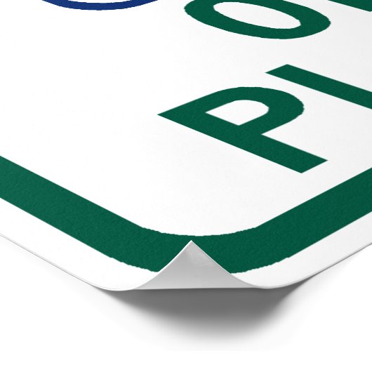 Poster Joueurs Oboe Stationnement (Coin)