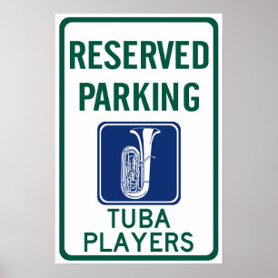 Poster Joueurs Tuba Parking
