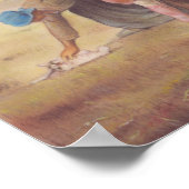 Poster Jouez avec les chat Jean-François Millet (Coin)