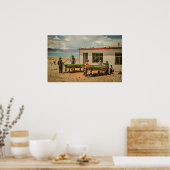 Poster Jouons à l'affiche (Cuisine)