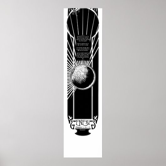 Poster Jour 1 de l'affiche de création (Devant)