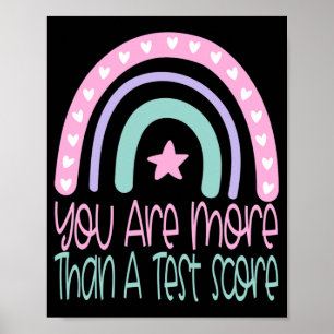 Poster Jour 2021 Plus Qu'Un Enseignant De Test Score Exam