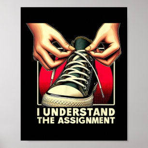 Poster Jour 2024 Je Comprends L'Ignorance Kamala Harris