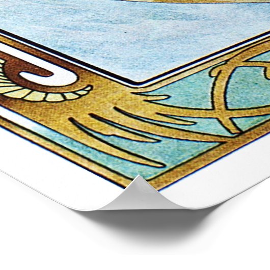 Poster Jour, Alphonse Mucha (Coin)