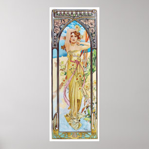 Poster Jour, Alphonse Mucha