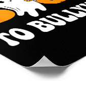 Poster Jour Botte À La Sensibilisation À L'Intimidation C (Coin)