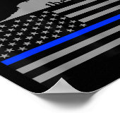 Poster Jour commémoratif des policiers _ Honte aux (Coin)