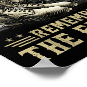 Poster Jour commémoratif Souvenez-vous des anciens combat (Coin)