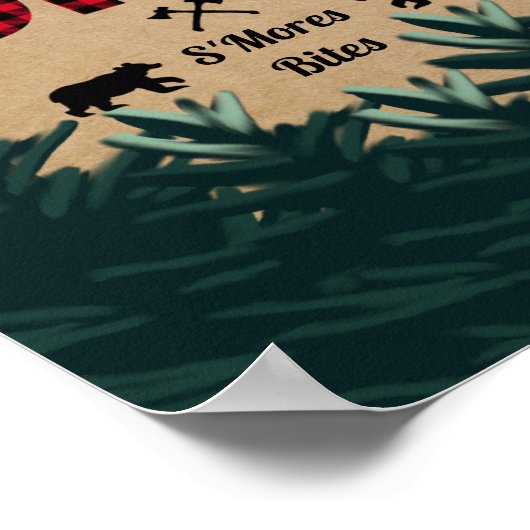 Poster Jour d'anniversaire de la bûcheron, un seul signe (Coin)