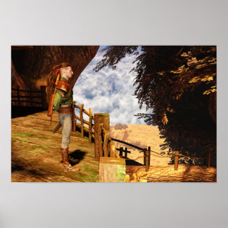 Poster Jour d'automne de la Garde permanente