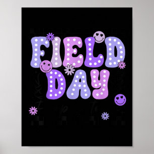 Poster Jour de campagne Purple Team Color Field Trier Tea