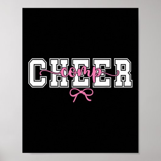 Poster Jour de comp de cheer Jour de compétition de cheer (Devant)