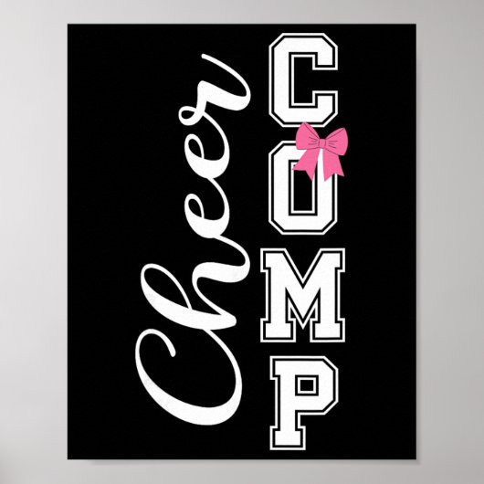 Poster Jour de compétition de cheer Jour de compétition d (Devant)