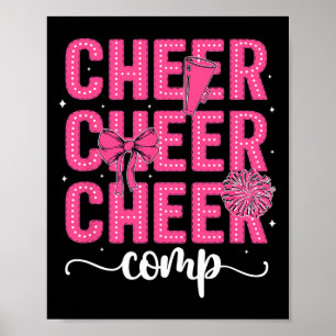Poster Jour de compétition de cheerleader Jour de compéti