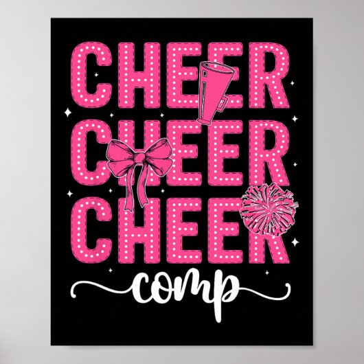 Poster Jour de compétition de cheerleader Jour de compéti (Devant)