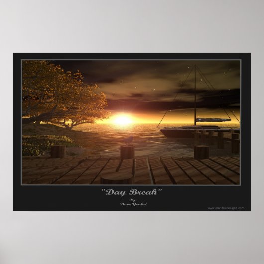 Poster Jour de congé (Devant)