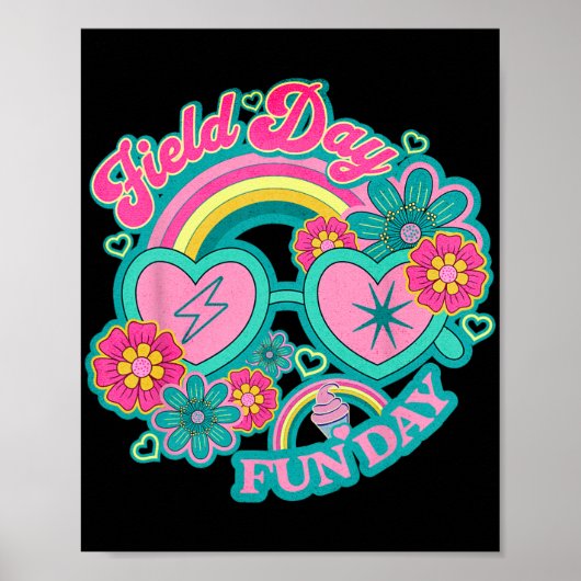 Poster Jour De Fun Pour Les Enseignants &amp; Enfants Cha (Devant)