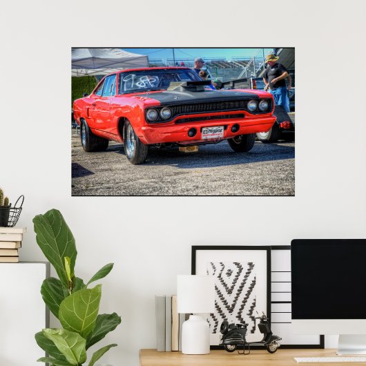 Poster Jour de la course (Bureau à domicile)