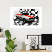 Poster Jour de la course (Bureau à domicile)