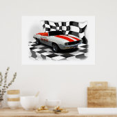 Poster Jour de la course (Cuisine)