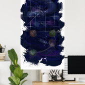 Poster Jour de la Genèse 4 : Étoiles 2014 (Bureau à domicile)