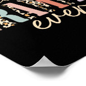 Poster Jour de la grand-mère léopard jamais léopard (Coin)