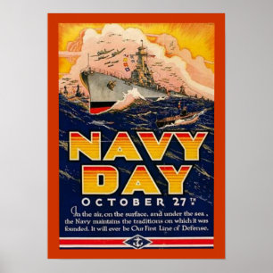Poster Jour de la Marine