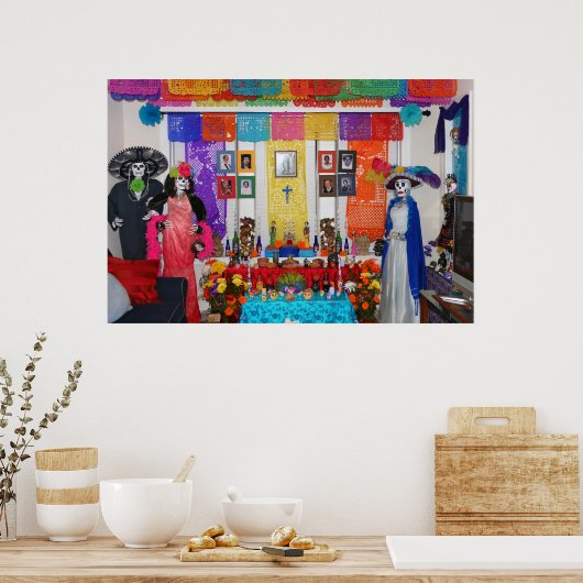 Poster Jour de la mort Offering Display (Cuisine)