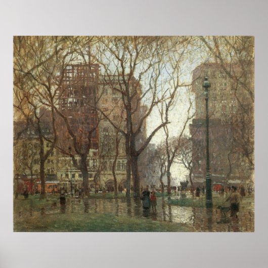 Poster Jour de la pluie (Devant)