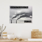 Poster Jour de la révolution industrielle (Cuisine)