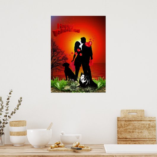 Poster Jour de la romance (Cuisine)