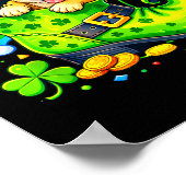 Poster Jour de la Saint-Patrick chaussure de lutin Chihua (Coin)