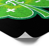Poster Jour de la Saint Patrick du jour Saint Pattys Pi L (Coin)