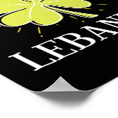 Poster Jour de la Saint Patrick Lucky cadeau libanais (Coin)