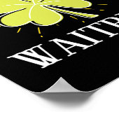 Poster Jour de la Saint Patrick Lucky Waitress Cadeau (Coin)
