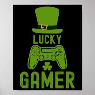 Poster Jour de la Saint Patrick Tee Shamrock St Patrick L