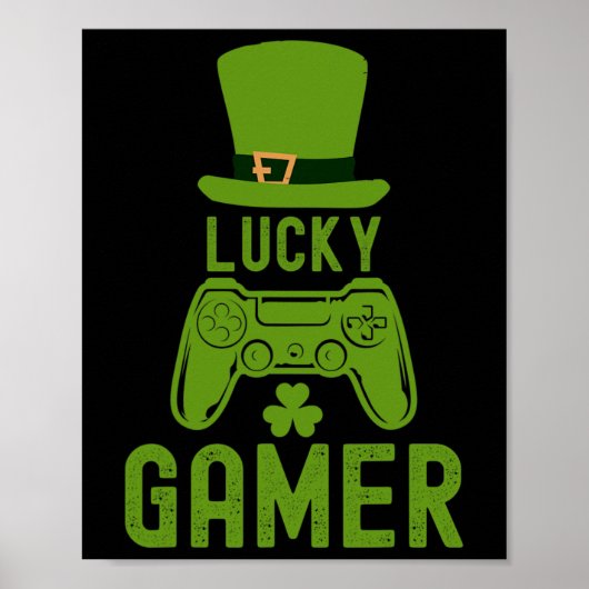 Poster Jour de la Saint Patrick Tee Shamrock St Patrick L (Devant)