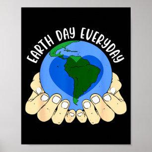 Poster Jour de la Terre tous les jours _ Environnement _ 