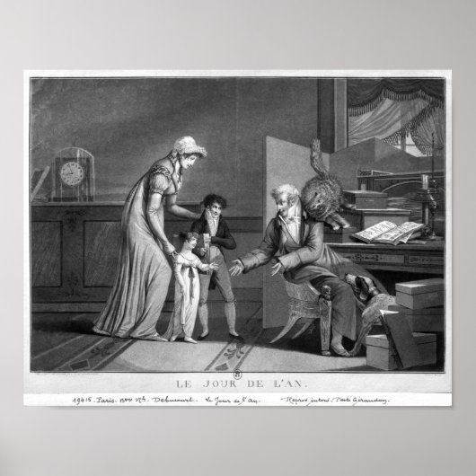 Poster Jour de l'An 1807 (Devant)