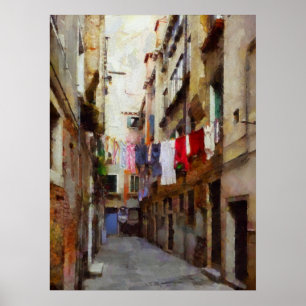 Poster Jour de lavage Art