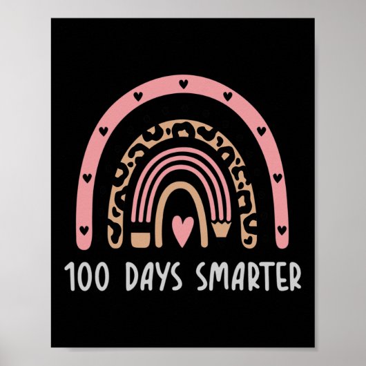 Poster Jour De L'École Costume Enseignant 100 Jours Smart (Devant)