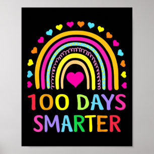 Poster Jour De L'École Enseignant - 100 Jours Smarter Arc
