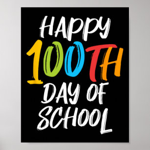 Poster Jour De L'École Enseignant Garçons Filles Enfants 