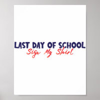 Jour De L'École Signer Ma Chemise Drôle Signer Ma 