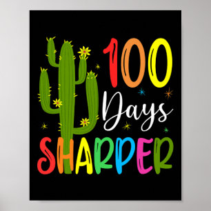 Poster Jour De L'Enseignant De L'École - 100 Jours Sharpe