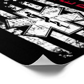 Poster Jour de l'indépendance du drapeau américain parame (Coin)